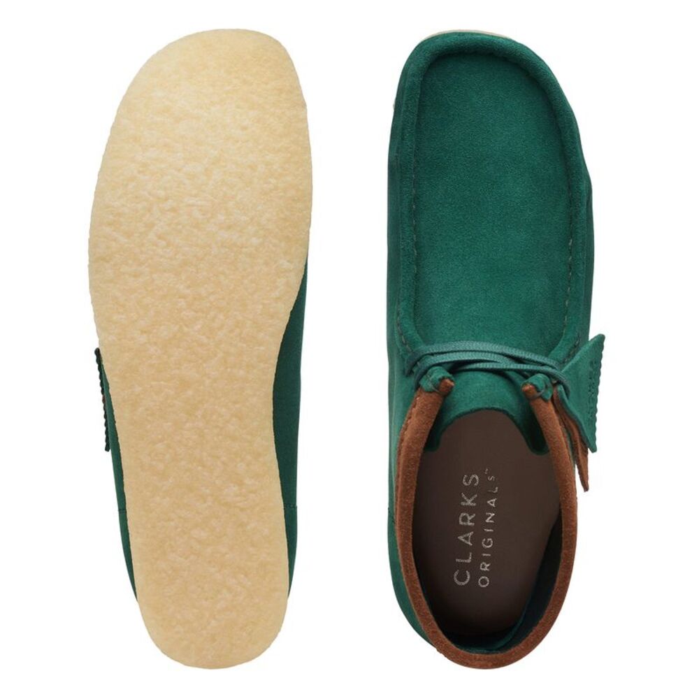 Clarks Mens Wallabee Boot Green Boots (NWT) - Picture 6 of 6